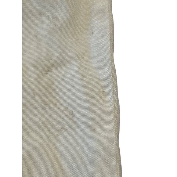 Amber Stone 100% Silk Beige Elastic Waist Pants L - Picture 4 of 7